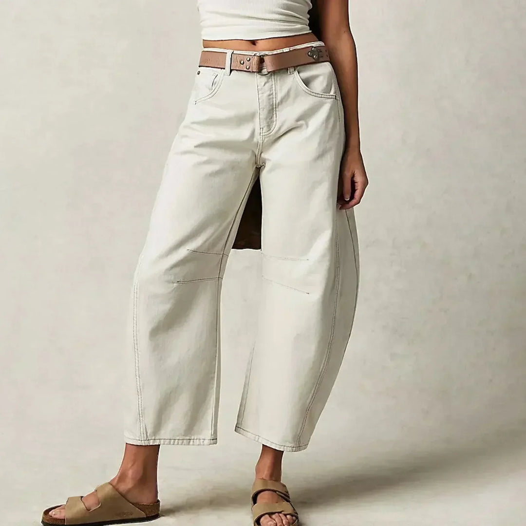Deloise - Women's Relaxed Fit Wide-Leg Jeans for Ultimate Comfort