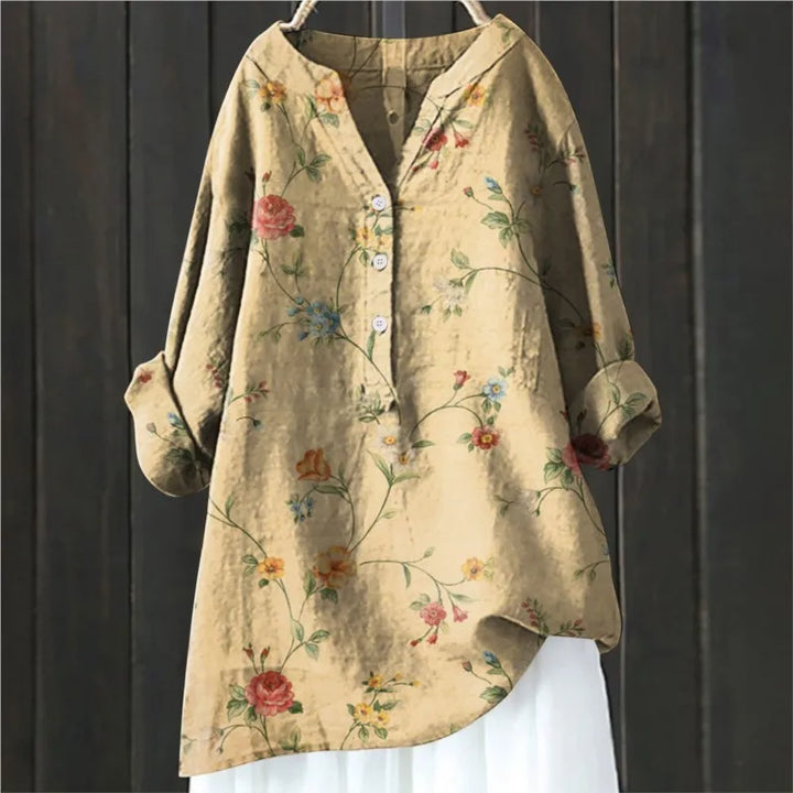 Easygoing Floral Print Top
