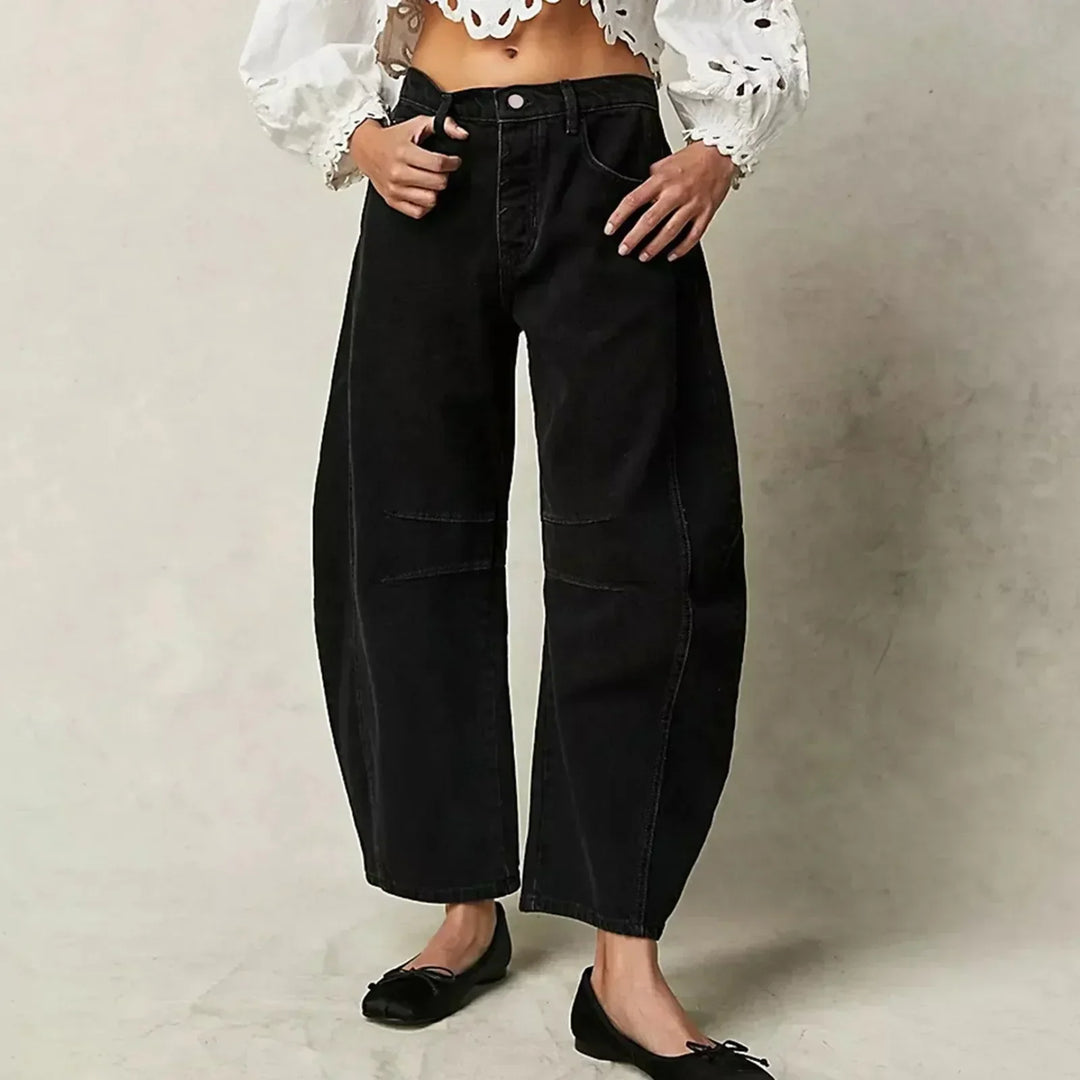 Deloise - Women's Relaxed Fit Wide-Leg Jeans for Ultimate Comfort