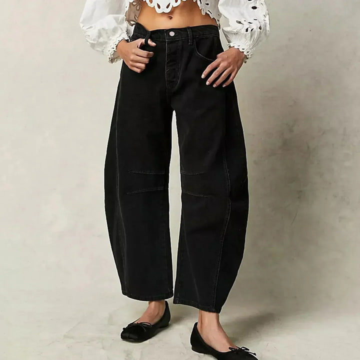 Deloise - Women's Relaxed Fit Wide-Leg Jeans for Ultimate Comfort