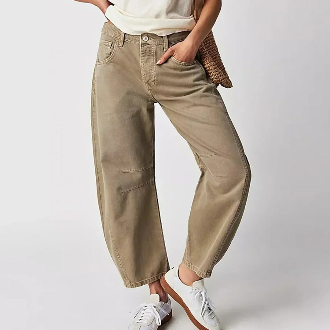 Deloise - Women's Relaxed Fit Wide-Leg Jeans for Ultimate Comfort