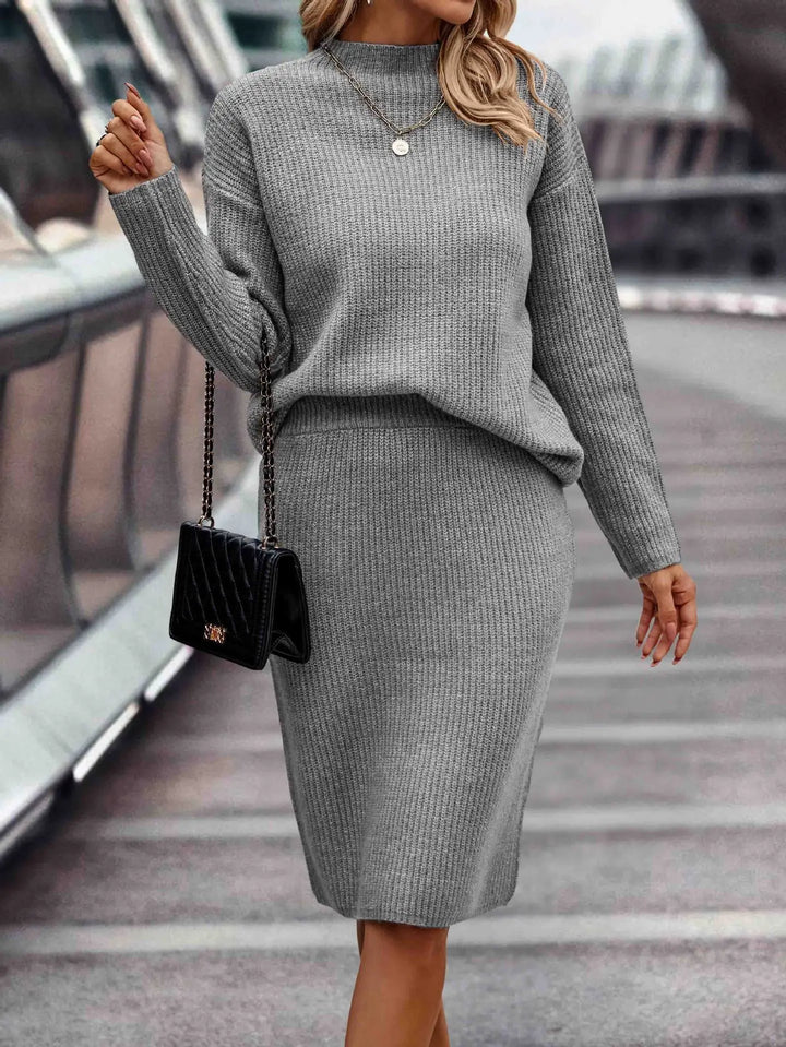 Matching Sweater and Skirt Set