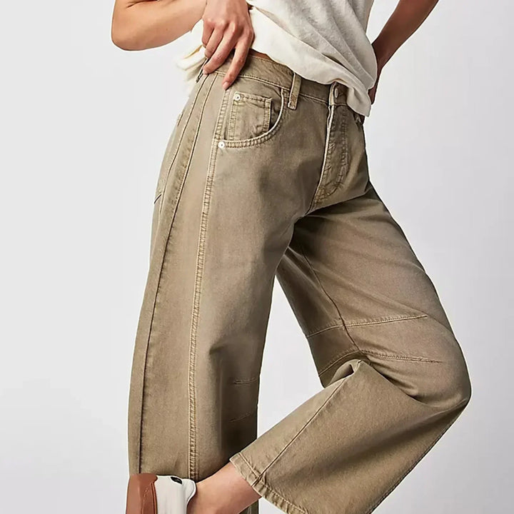 Deloise - Women's Relaxed Fit Wide-Leg Jeans for Ultimate Comfort