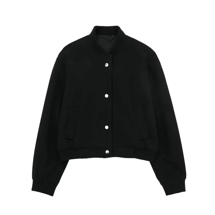 Crop Bomber Jacket