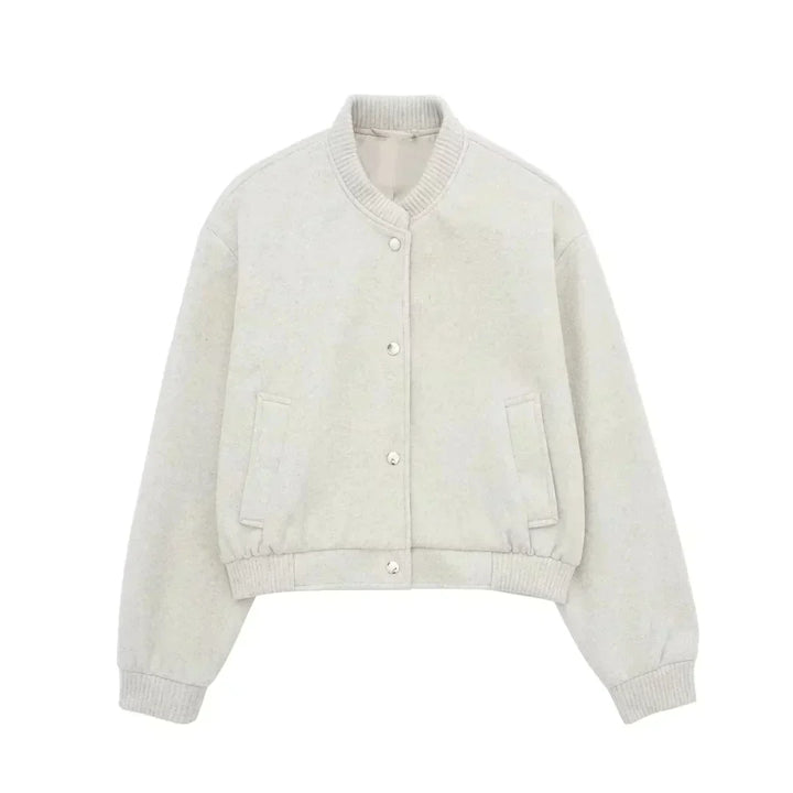 Crop Bomber Jacket