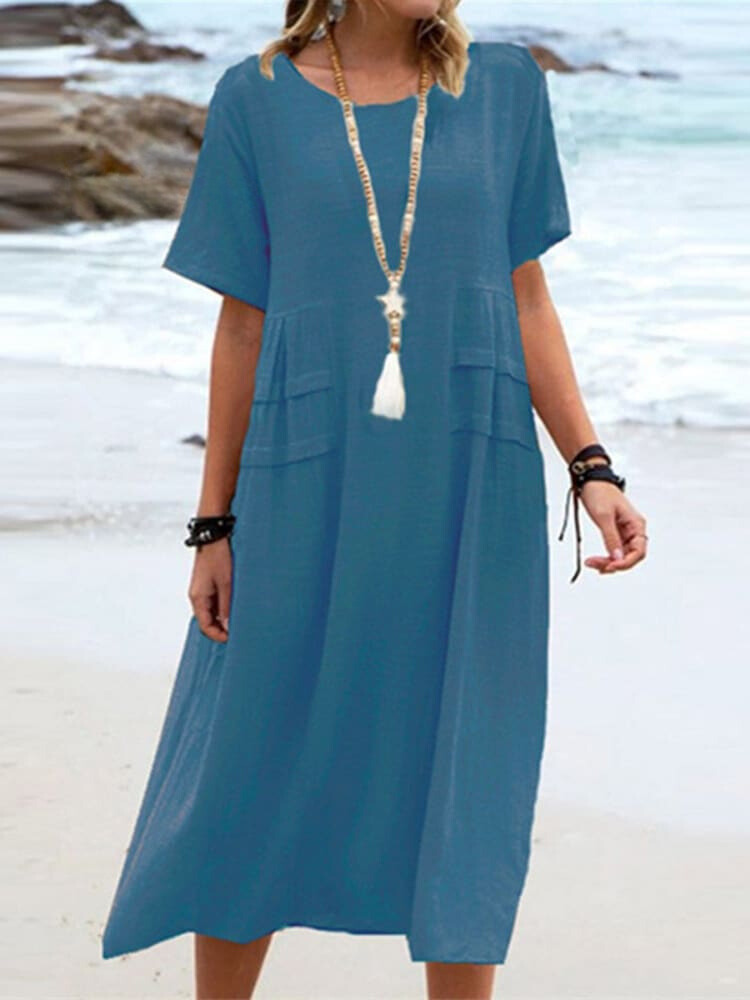 Casual Cotton Daily Dress