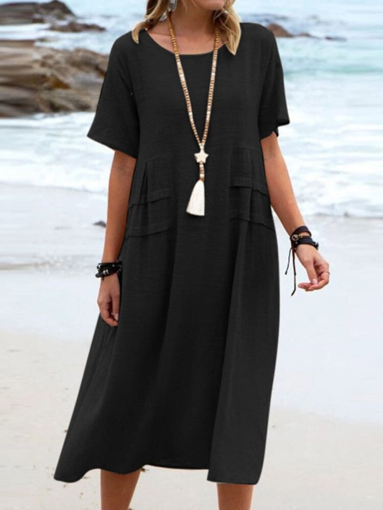 Casual Cotton Daily Dress