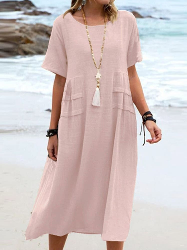 Casual Cotton Daily Dress