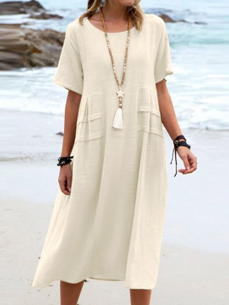 Casual Cotton Daily Dress