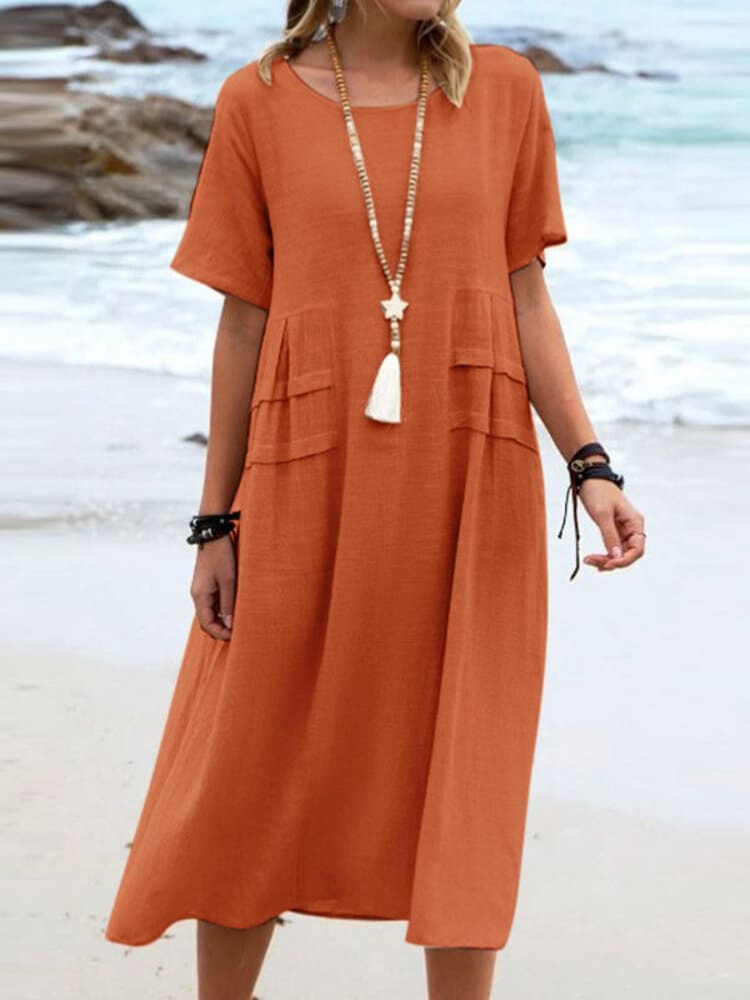 Casual Cotton Daily Dress