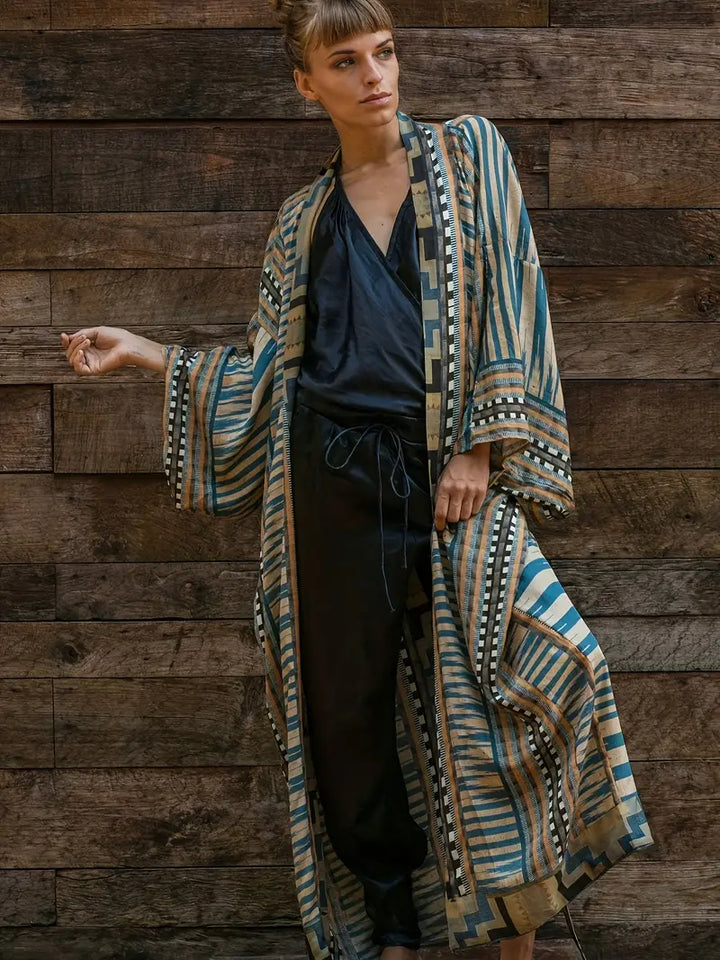 Plus Size Boho Chic Kimono