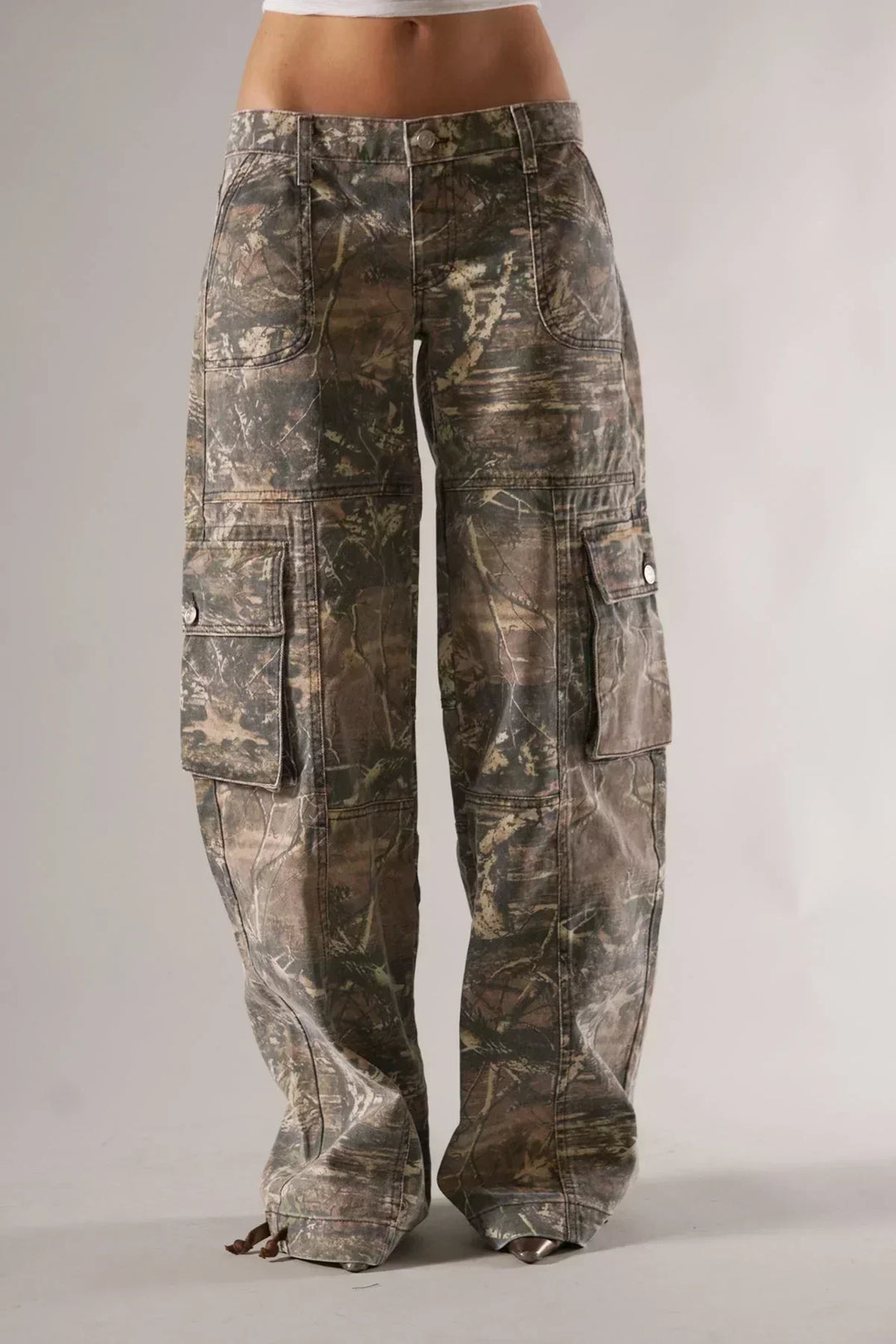 Caitlyn - Women's Utility Cargo Trousers
