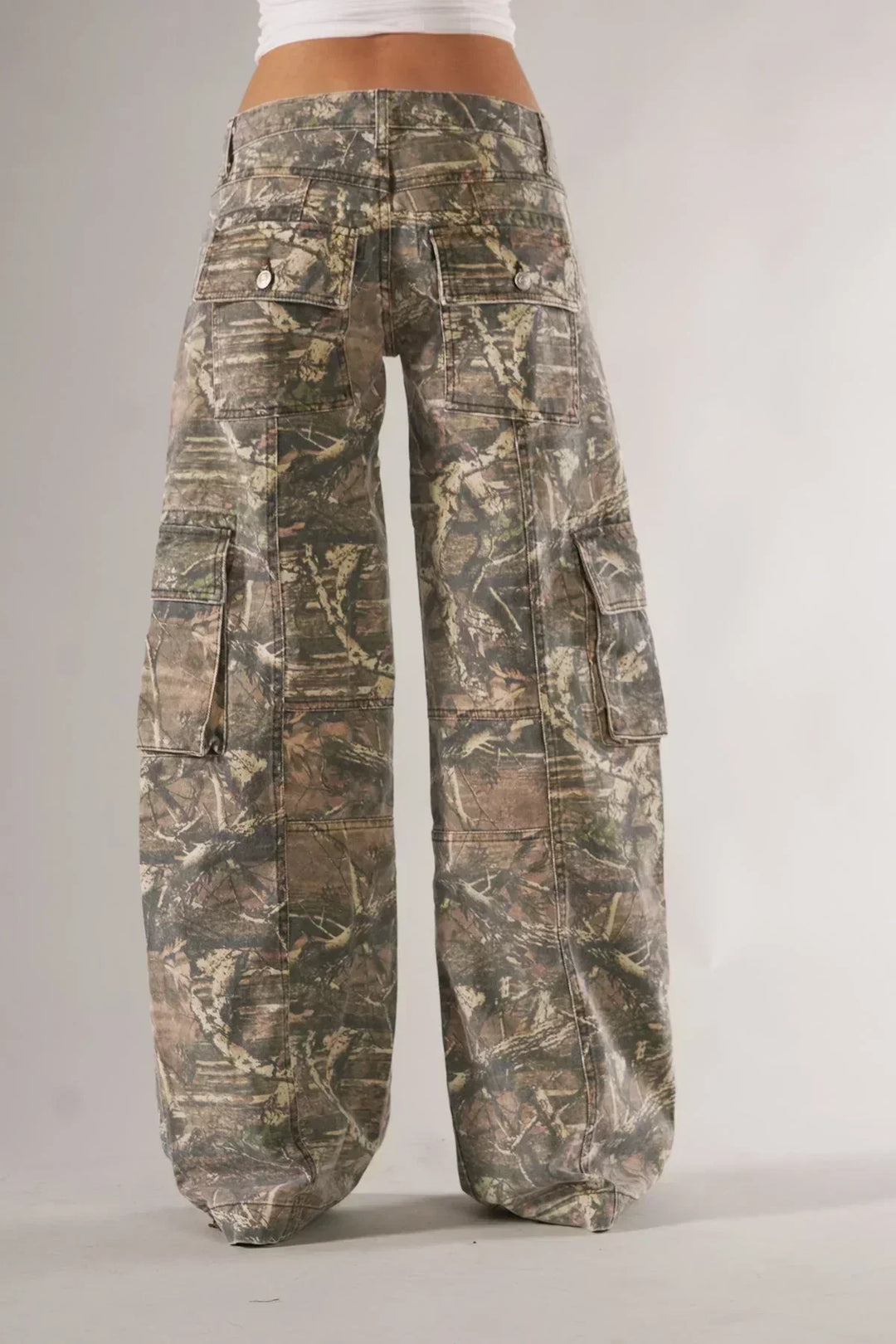 Caitlyn - Women's Utility Cargo Trousers