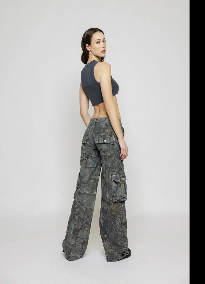 Caitlyn - Women's Utility Cargo Trousers