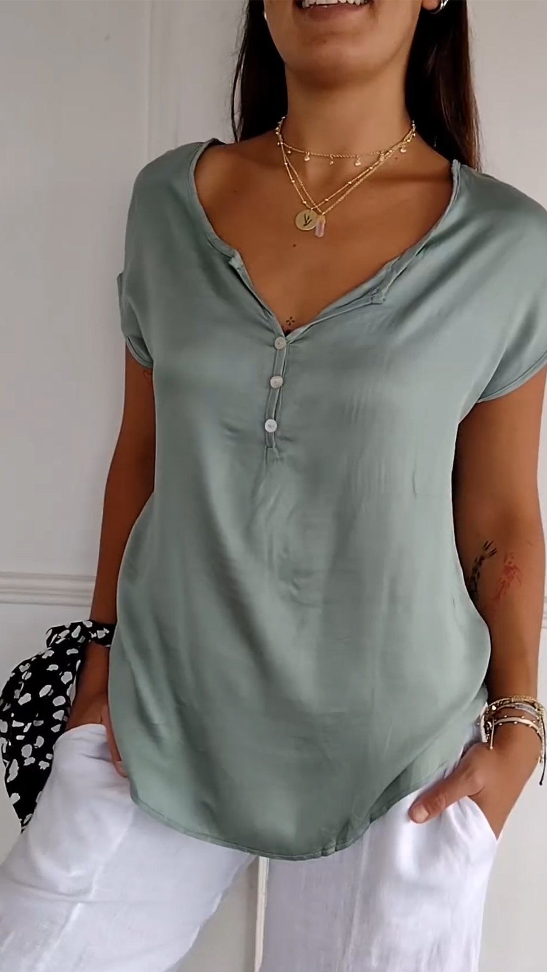 Comfortable V-Neck T-Shirt