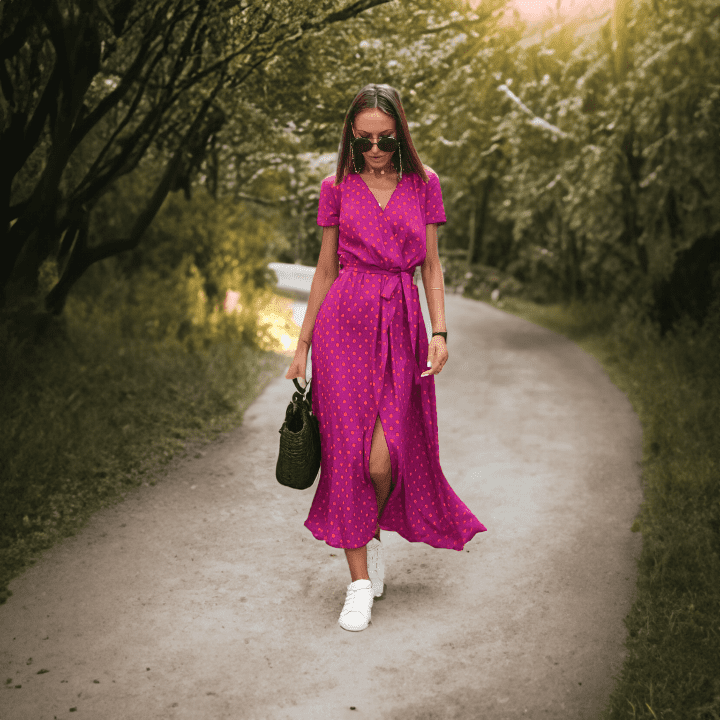 Sam - Bright and Colorful Dress