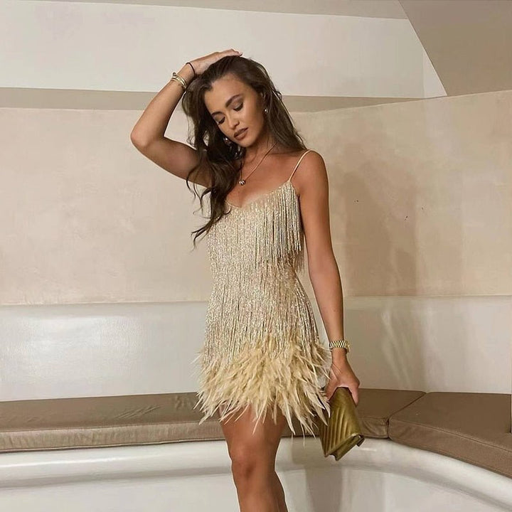 Elyssie Sophisticated Evening Cocktail Dress