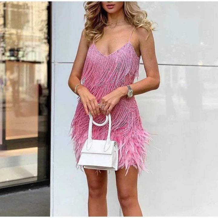Elyssie Sophisticated Evening Cocktail Dress