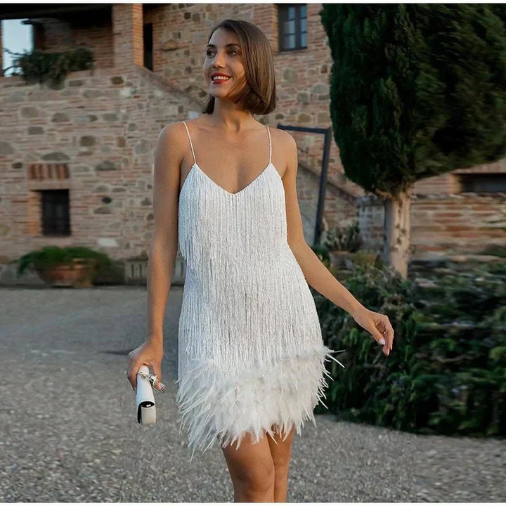 Elyssie Sophisticated Evening Cocktail Dress