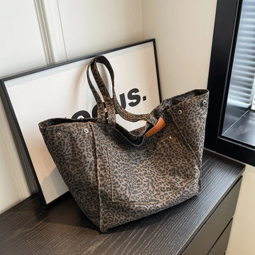 Stylish Leopard Print Shoulder Bags