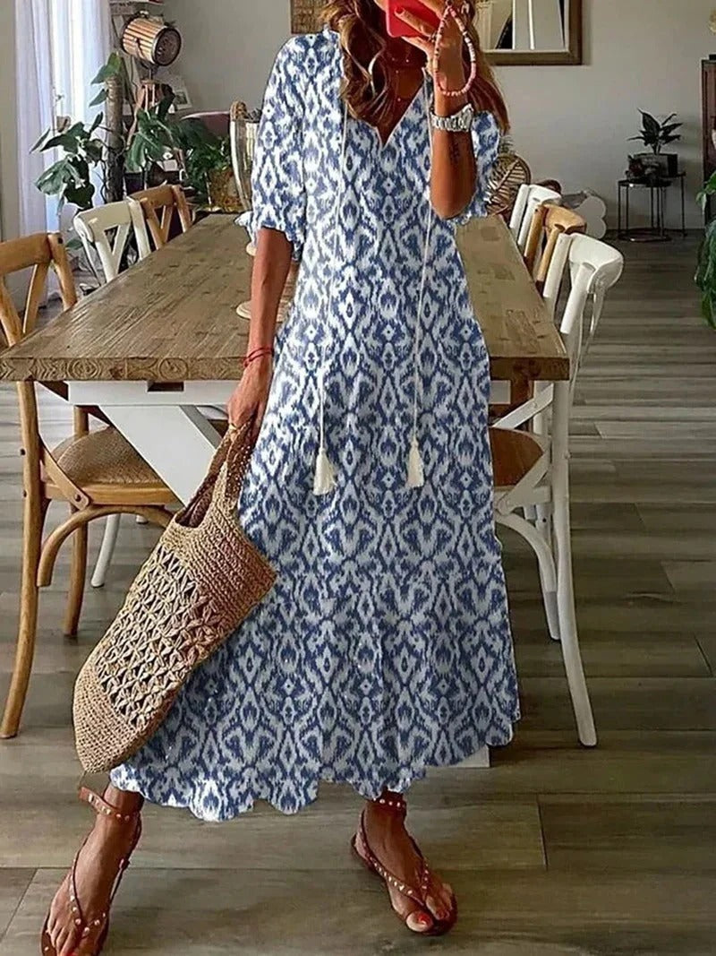 Boho-Chic Organic Dress