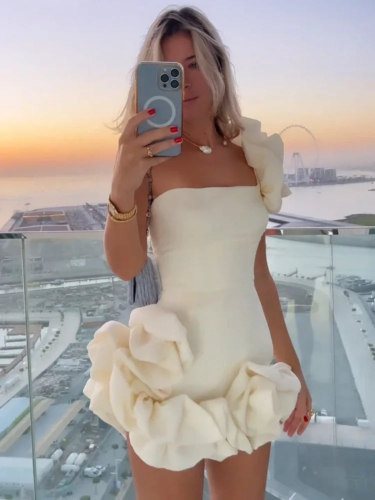 Erica - Stylish Floral Mini Dress